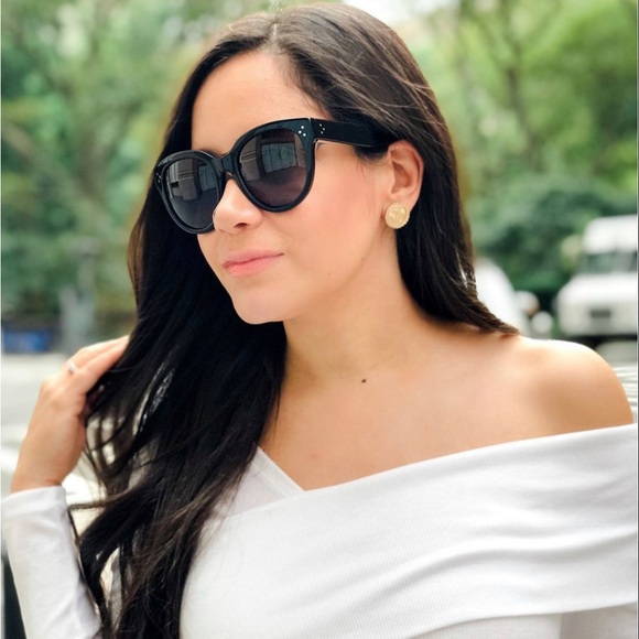 Celine oversized 3 dot sunglasses - Picture 5 of 11